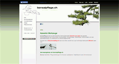 Desktop Screenshot of bonsaipflege.ch